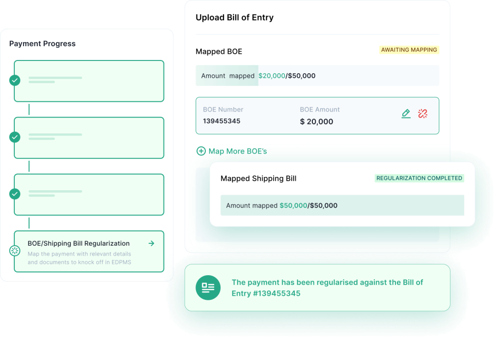 BOE and Shipping Bill illustration